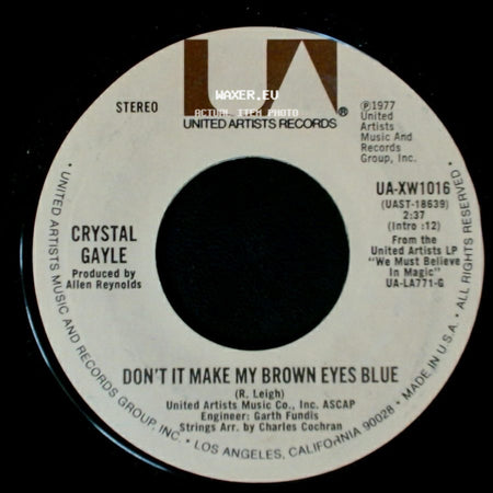 Crystal Gayle - Don't It Make My Brown Eyes Blue / It's All Right With Me side A