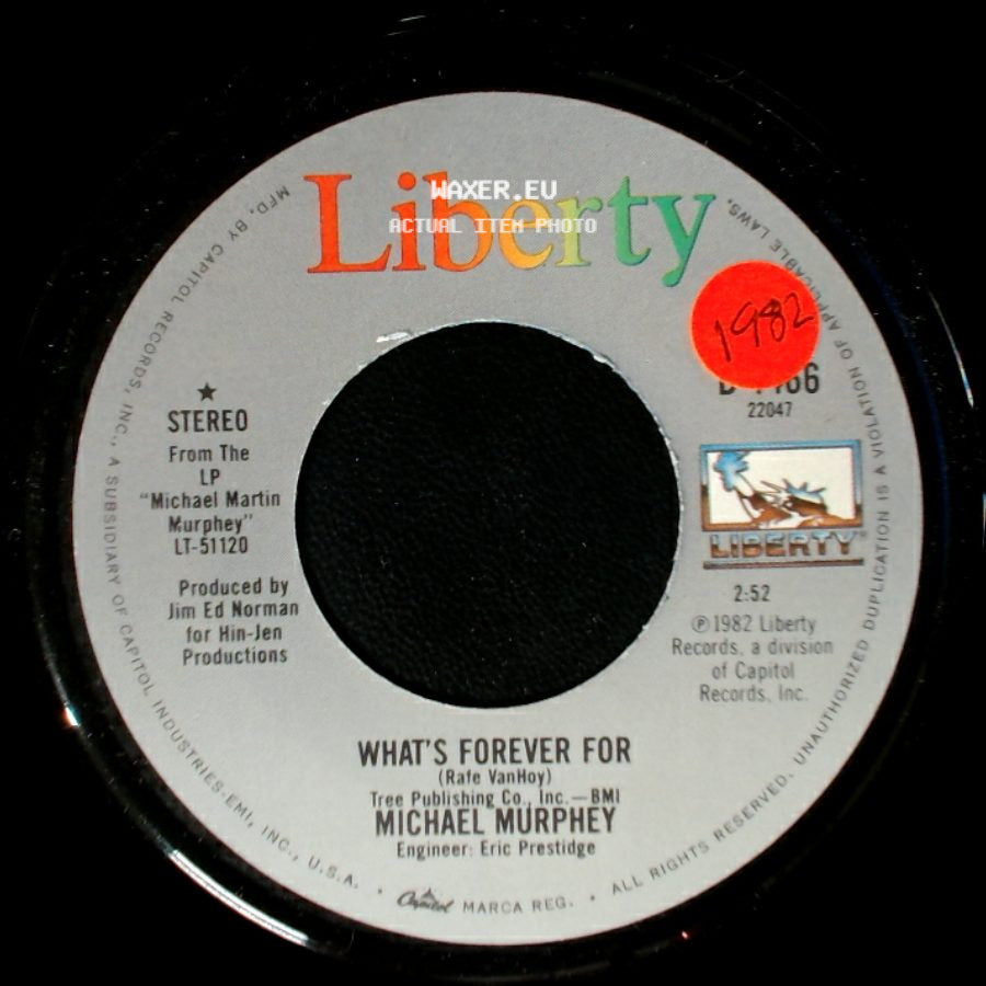 Michael Murphey - What's Forever For / Crystal side A