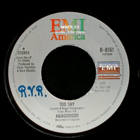 Kajagoogoo - Too Shy / Take Another View side A