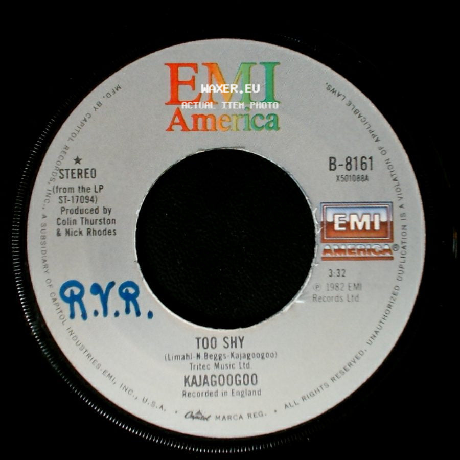 Kajagoogoo - Too Shy / Take Another View side A