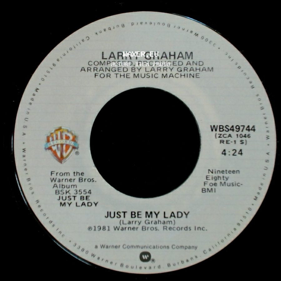 Larry Graham - Just Be My Lady / Feels Like Love side A
