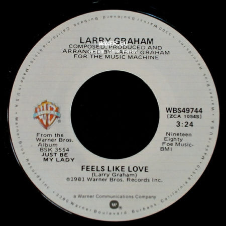 Larry Graham - Just Be My Lady / Feels Like Love side B