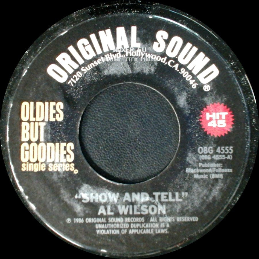 Al Wilson / Charlie Rich - Show And Tell / Lonely Weekends side A