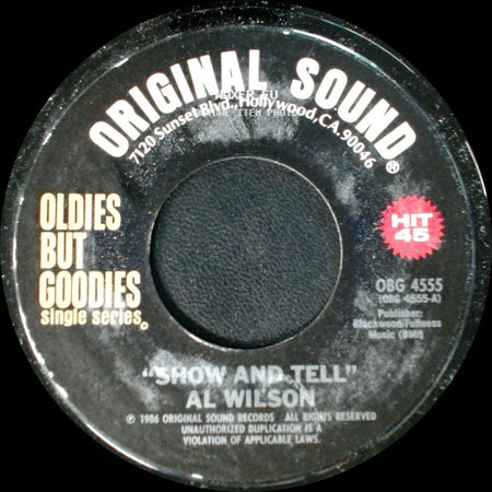 Al Wilson / Charlie Rich - Show And Tell / Lonely Weekends side A