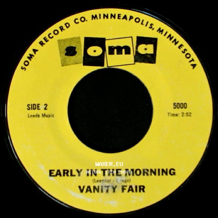 Vanity Fair - Hitchin' A Ride / Early In The Morning side B