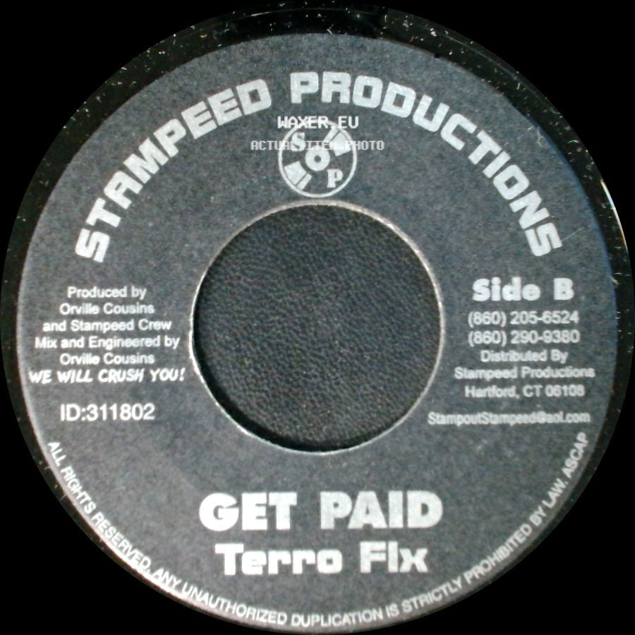 Mr. Focus / Terro Fix - Face Me / Get Paid side B