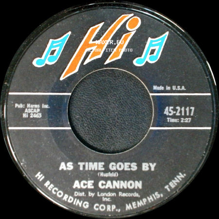 Ace Cannon - As Time Goes By / Wonderland By Night side A