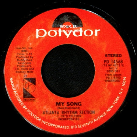 Atlanta Rhythm Section - My Song / Do It Or Die side A