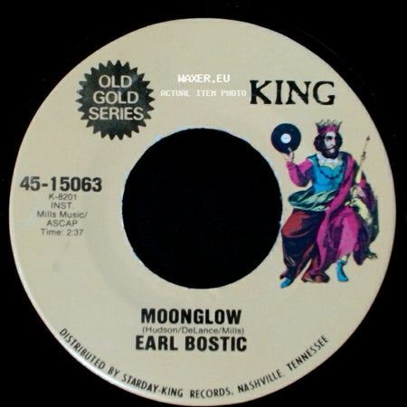 Earl Bostic - Moonglow / Smoke Gets' In Your Eyes side A