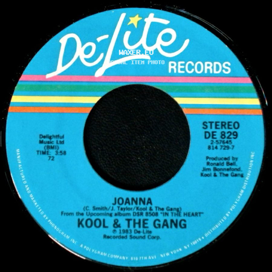 Kool & The Gang - Place For Us / Joanna side B