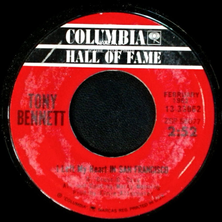 Tony Bennett - I Left My Heart In San Francisco / I Wanna Be Around side A