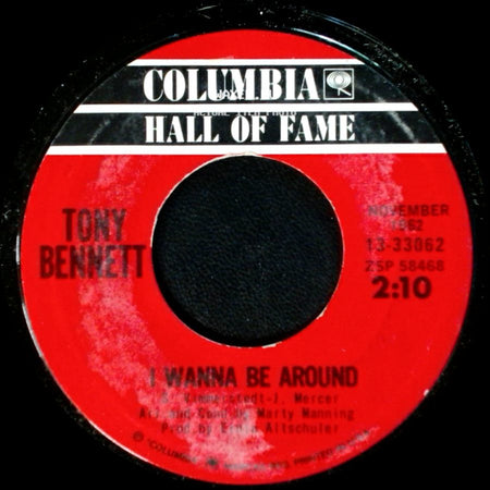 Tony Bennett - I Left My Heart In San Francisco / I Wanna Be Around side B
