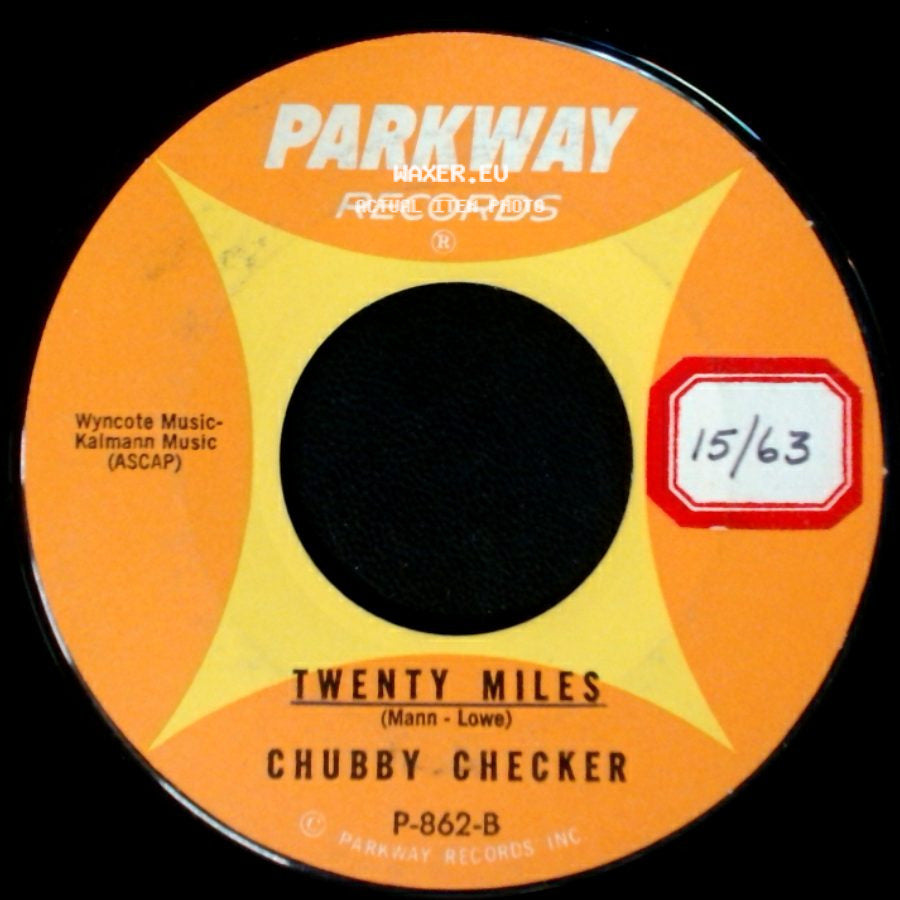 Chubby Checker - Let's Limbo Some More / Twenty Miles side B
