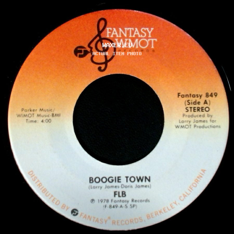 Flb - Boogie Town / Passing Time side A