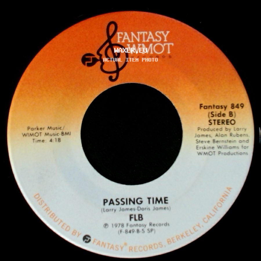 Flb - Boogie Town / Passing Time side B