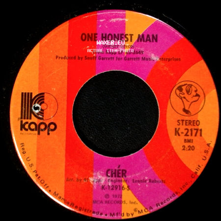 Cher / Chér - Living In A House Divided / One Honest Man side B