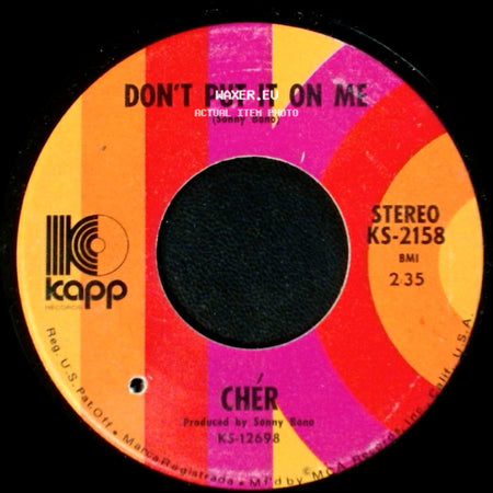 Chér - Don't Put It On Me / The Way Of Love side A