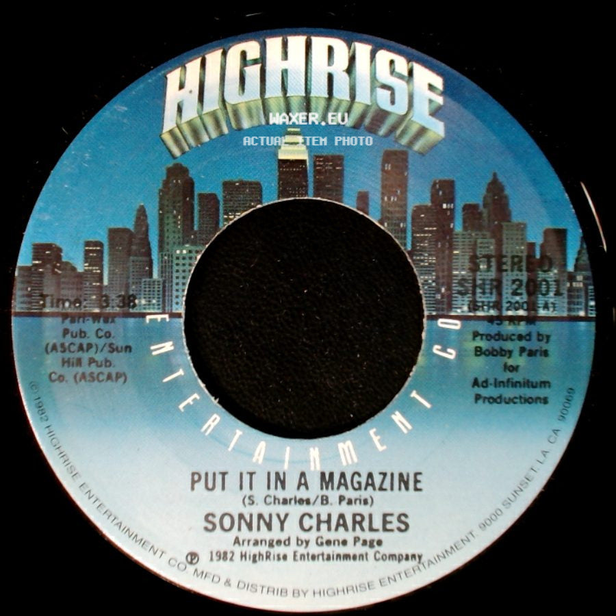 Sonny Charles - Put It In A Magazine / The Week-End Father Song side A