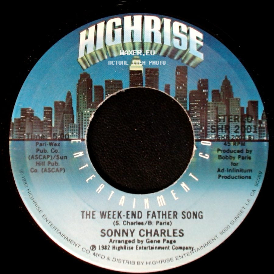 Sonny Charles - Put It In A Magazine / The Week-End Father Song side B