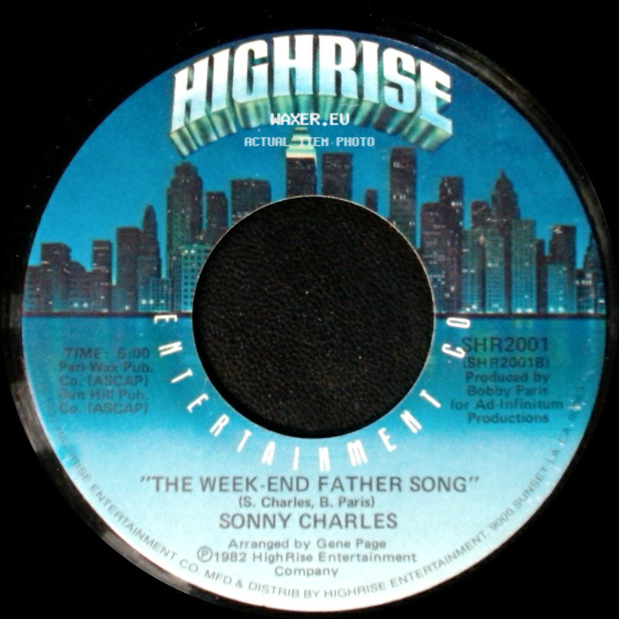 Sonny Charles - Put It In A Magazine / The Week-End Father Song side B