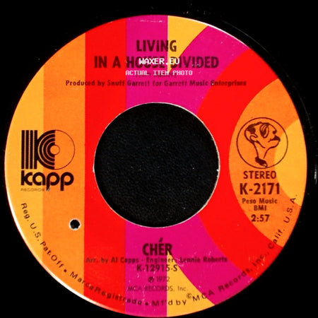 Chér - One Honest Man / Living In A House Divided side B