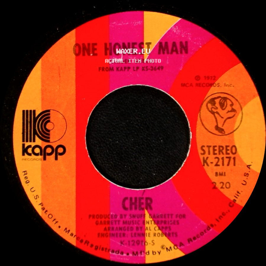 Cher / Chér - One Honest Man / Living In A House Divided side A