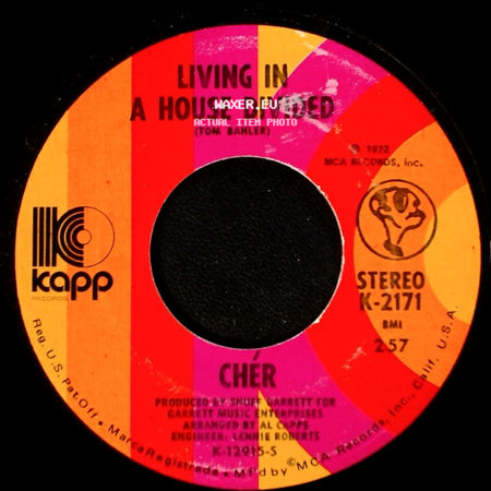 Cher / Chér - One Honest Man / Living In A House Divided side B