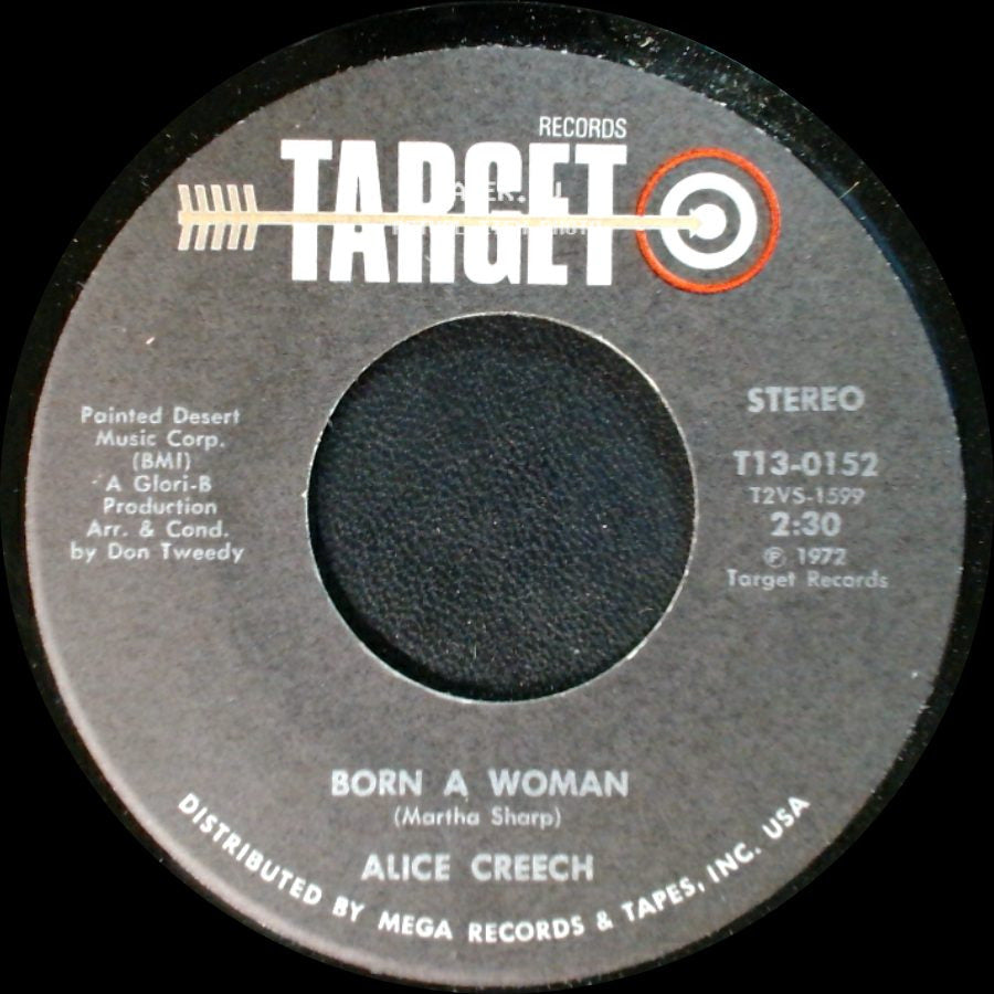 Alice Creech - Born A Woman / Close To Me side A