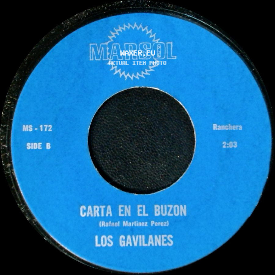 Los Gavilanes - Mi Maldad / Carta En El Buzon side B
