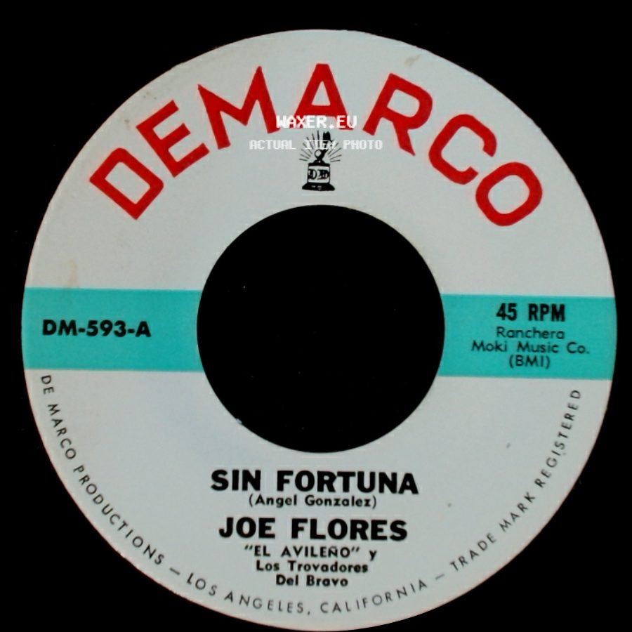 Joe Flores - Sin Fortuna / Cancion Mixteca side A