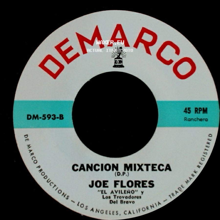 Joe Flores - Sin Fortuna / Cancion Mixteca side B