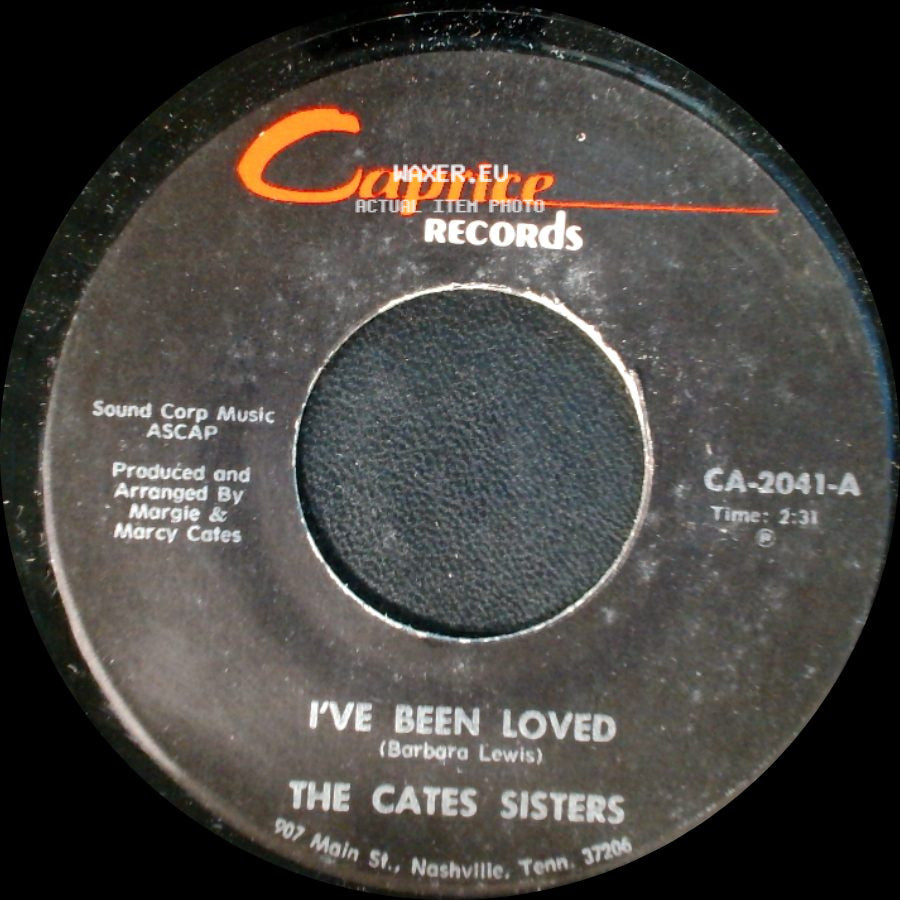 The Cates Sisters - Faded Love / I've Been Loved side B