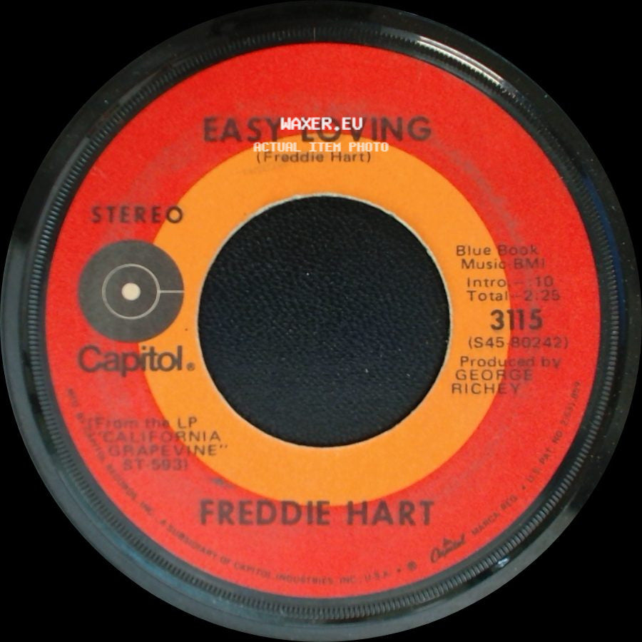 Freddie Hart - Brother Bluebird / Easy Loving side B