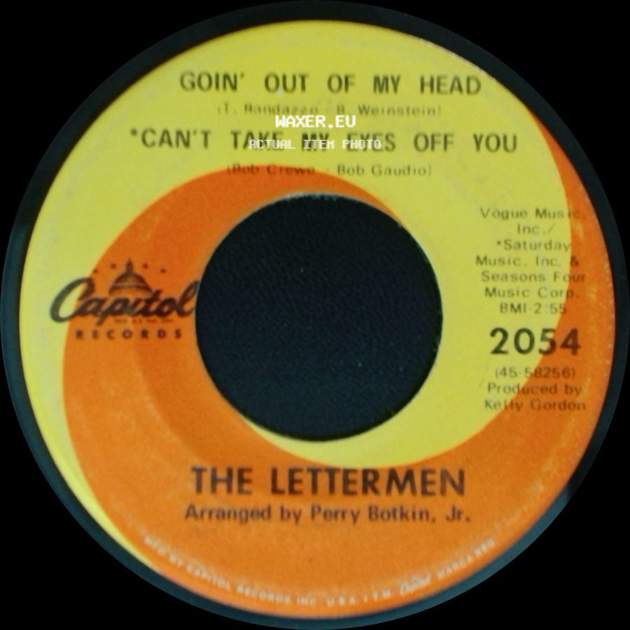 The Lettermen - Goin' Out Of My Head / Can't Take My Eyes Off You / I Believe side A