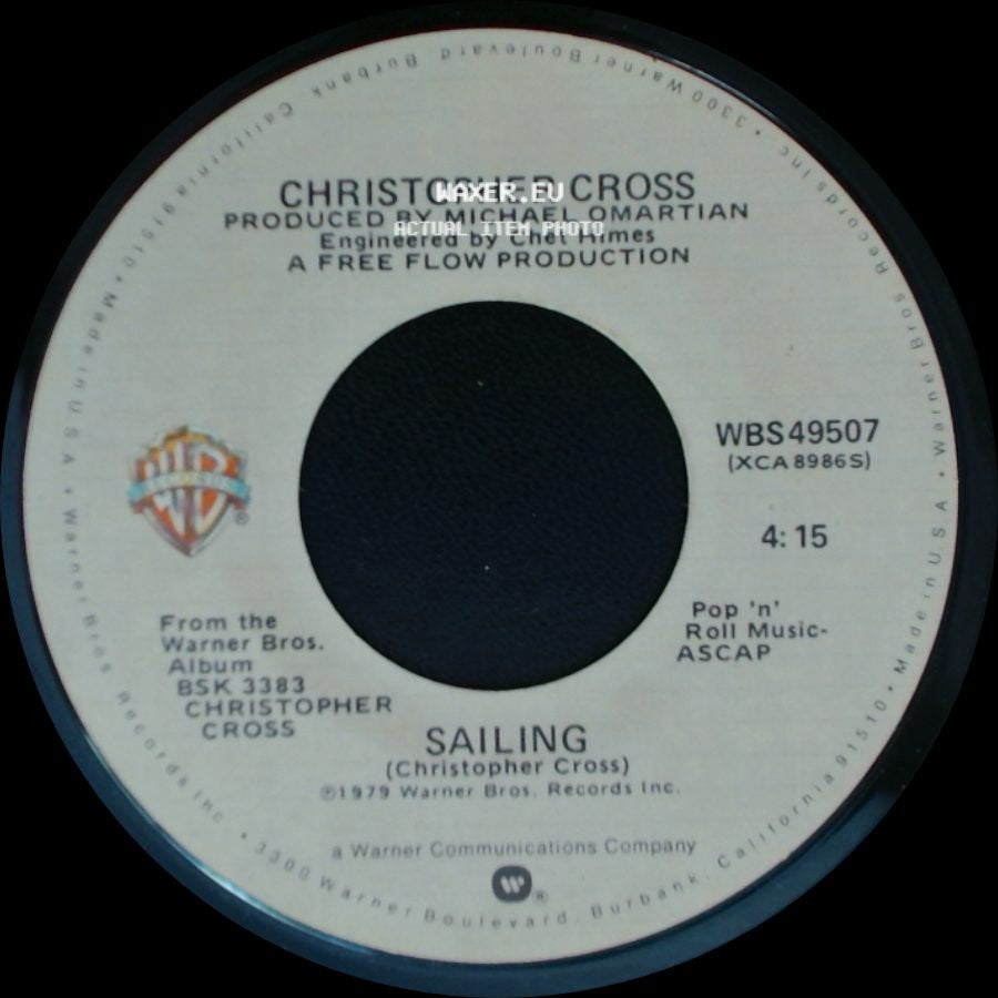 Christopher Cross - Poor Shirley / Sailing side B