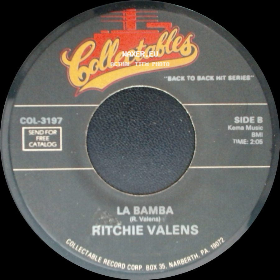 Ritchie Valens - Donna / La Bamba side B