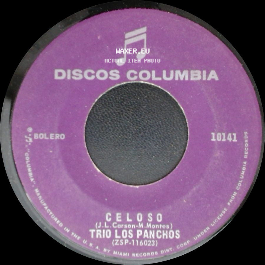 Trio Los Panchos - Celoso / Solitario side A