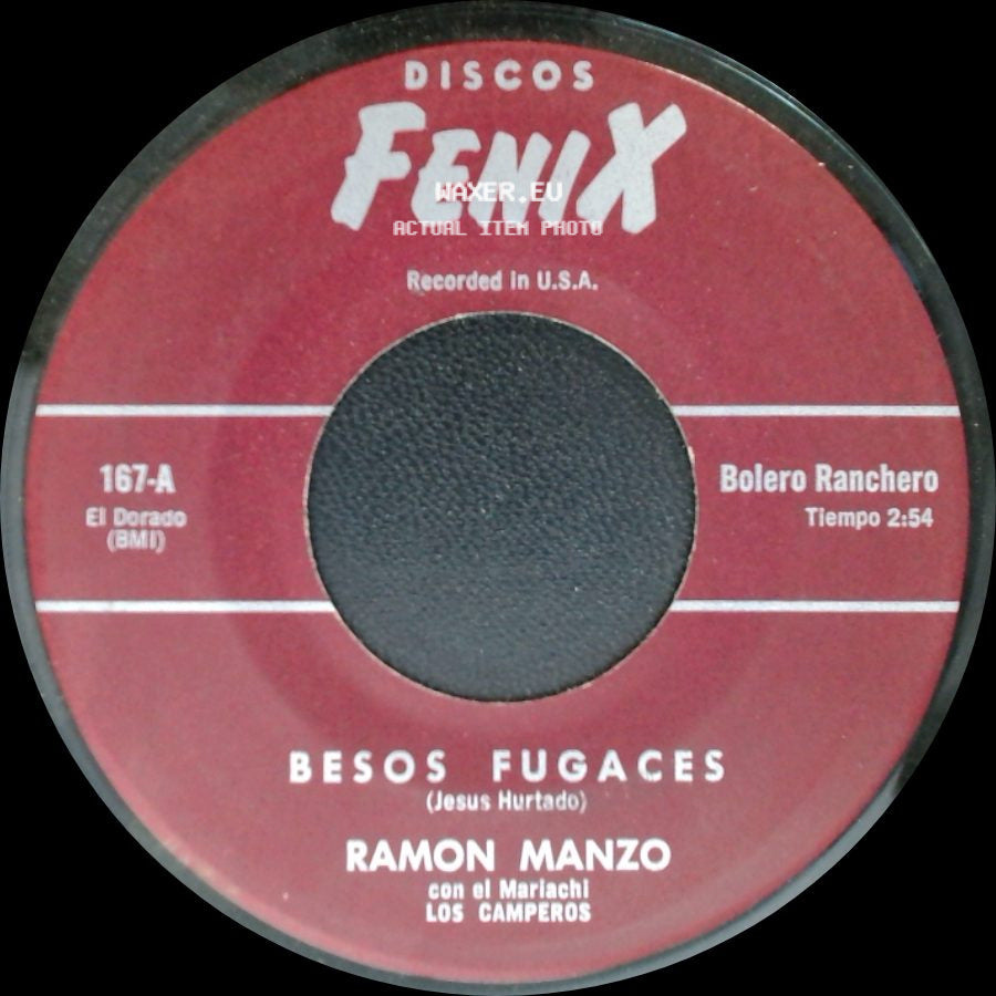 Ramon Manzo Con El Mariachi Los Camperos - Dos Años / Besos Fugaces side B