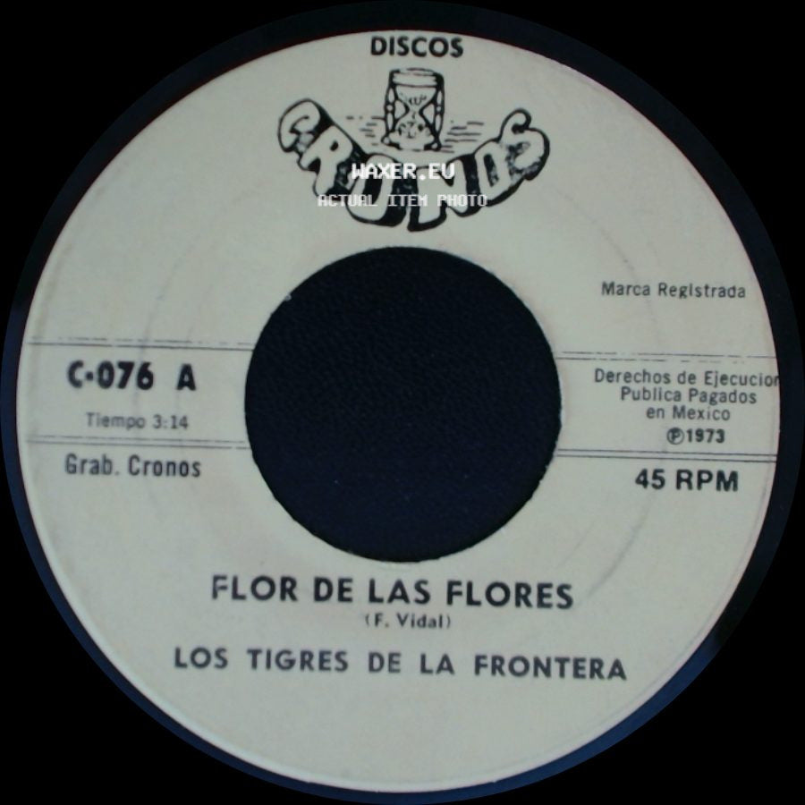 Los Tigres De La Frontera - Un Solo Corazon / Flor De Las Flores side B