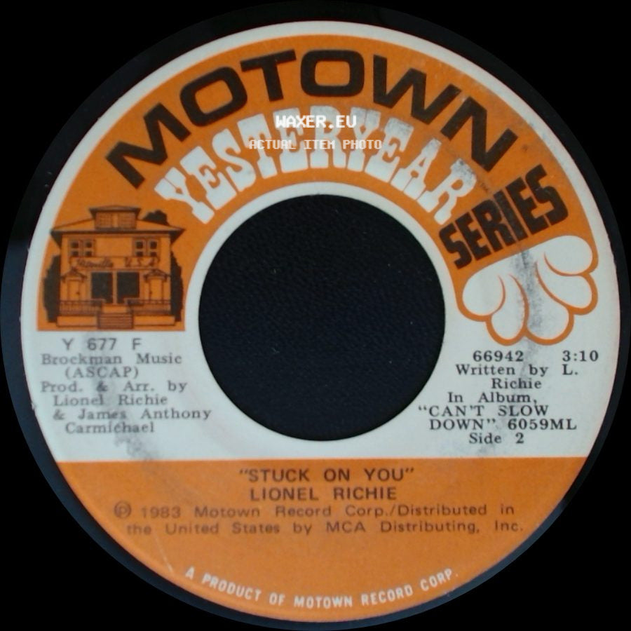 Lionel Richie - Hello / Stuck On You side B