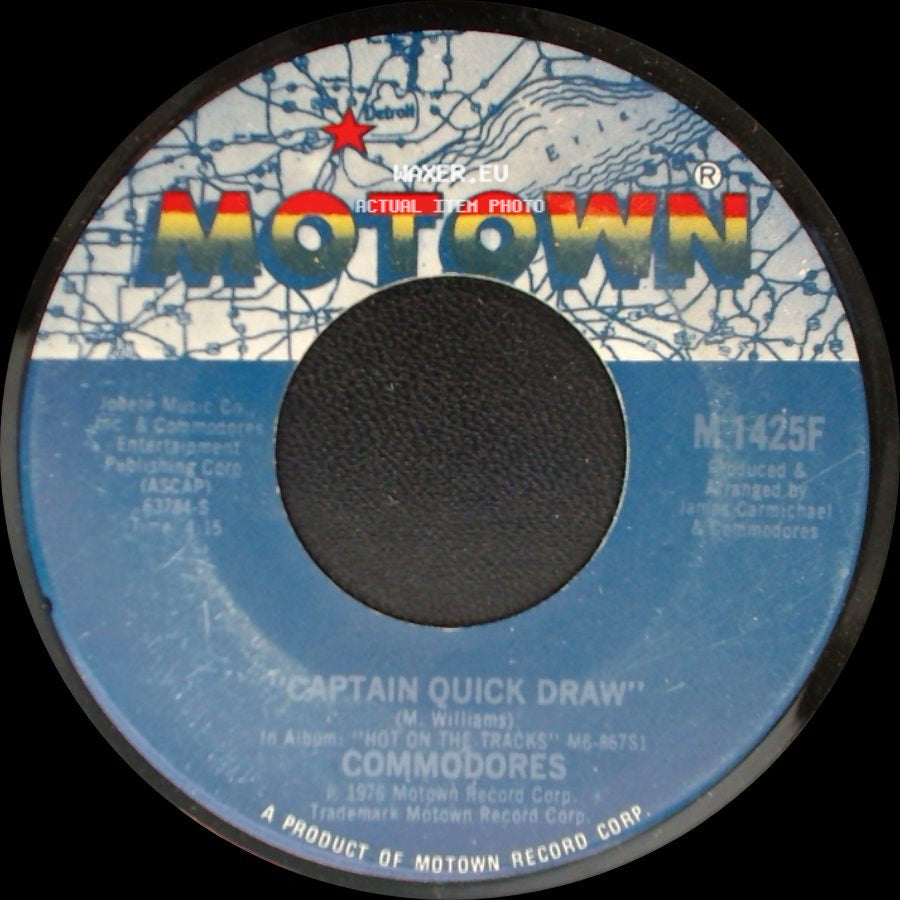 Commodores - Captain Quick Draw / Brick House side A