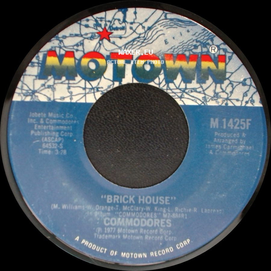 Commodores - Captain Quick Draw / Brick House side B