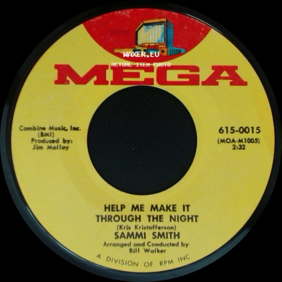 Sammi Smith - When Michael Calls / Help Me Make It Through The Night side B