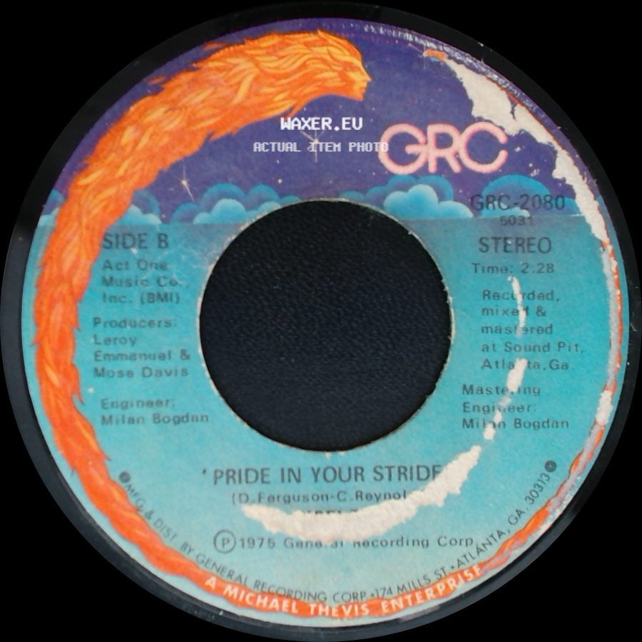 Ripple - 'hey Lady' / Pride In Your Stride side B