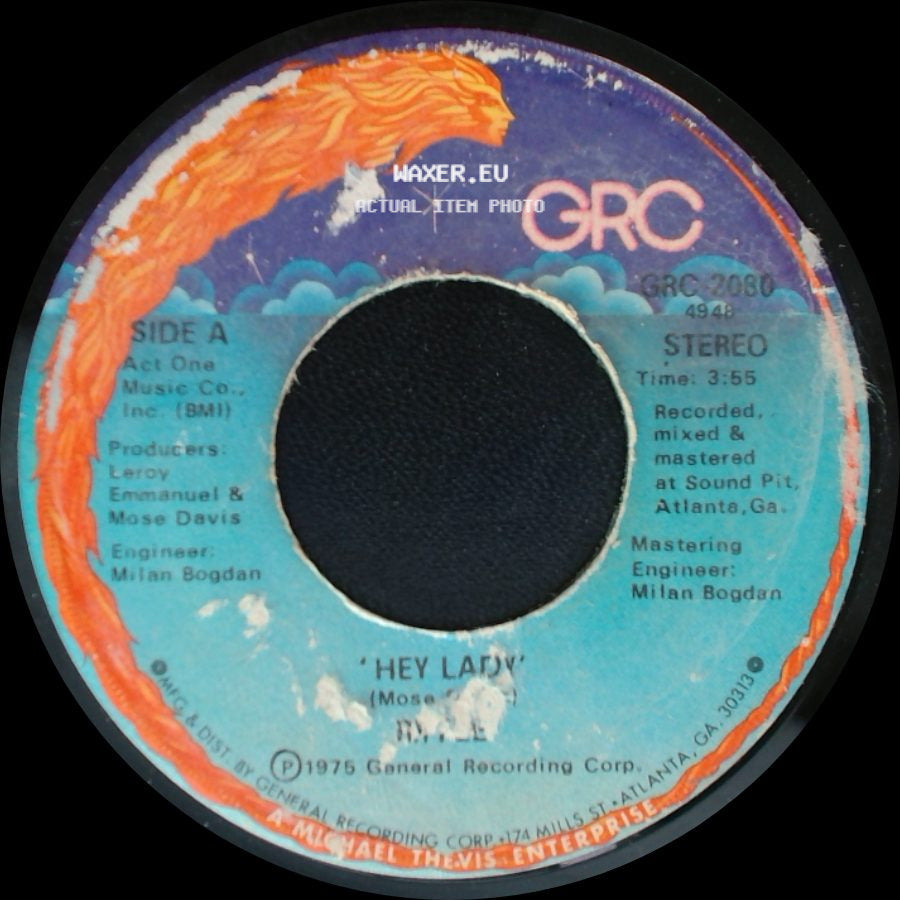 M.Y.S.E. / Ripple - Hey Lady / 'pride In Your Stride' side A