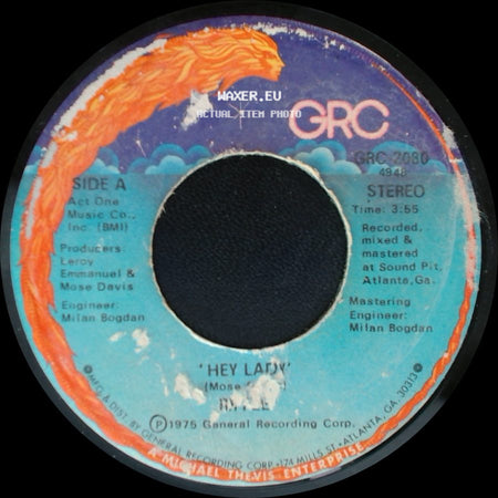 M.Y.S.E. / Ripple - Hey Lady / 'pride In Your Stride' side A