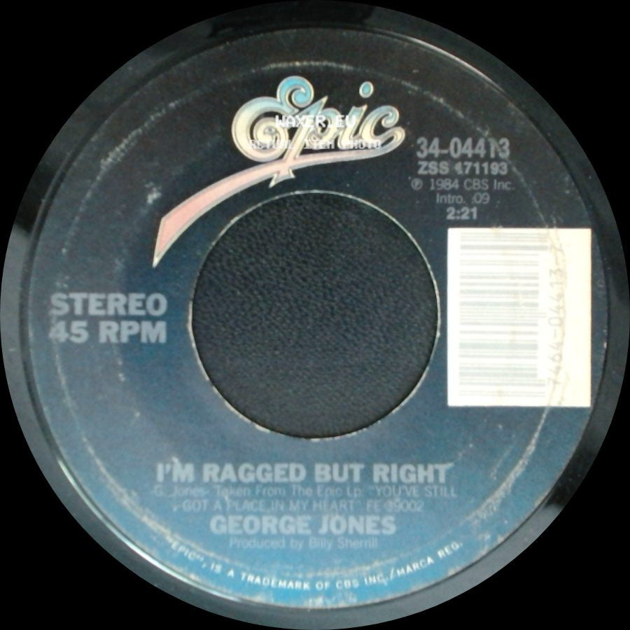 George Jones - I'm Ragged But Right / You've Still Got A Place In My Heart side A