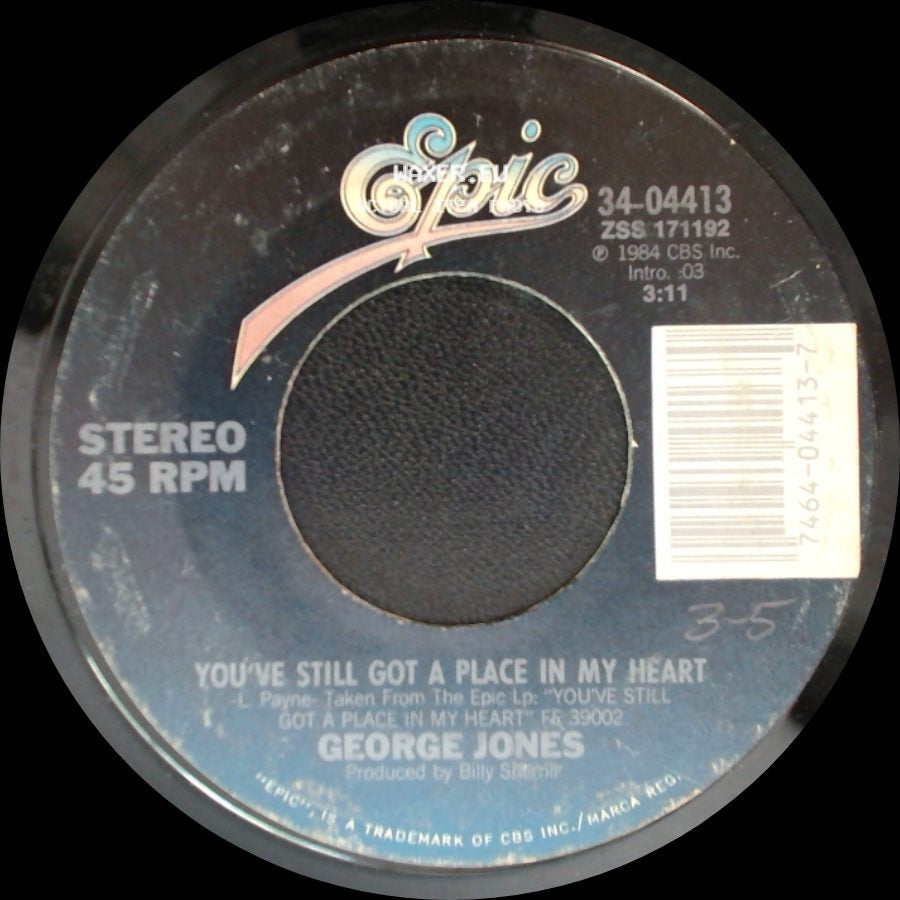 George Jones - I'm Ragged But Right / You've Still Got A Place In My Heart side B
