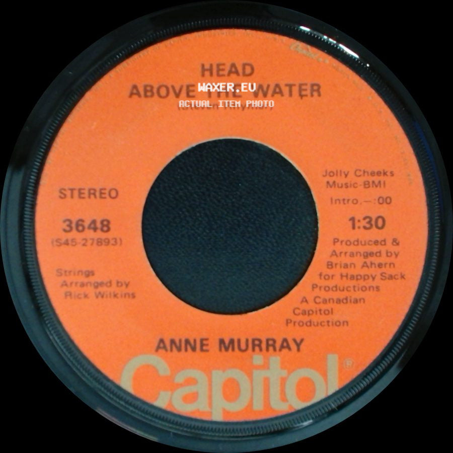 Anne Murray - Head Above The Water / Send A Little Love My Way side A
