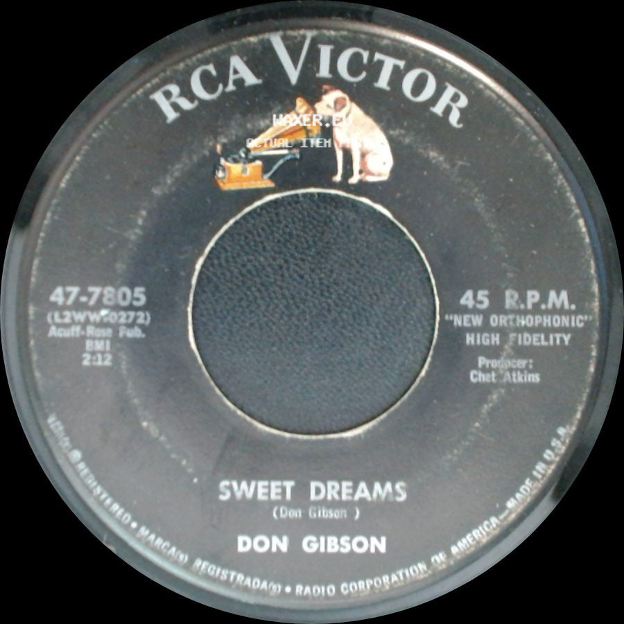 Don Gibson - Sweet Dreams / The Same Street side A